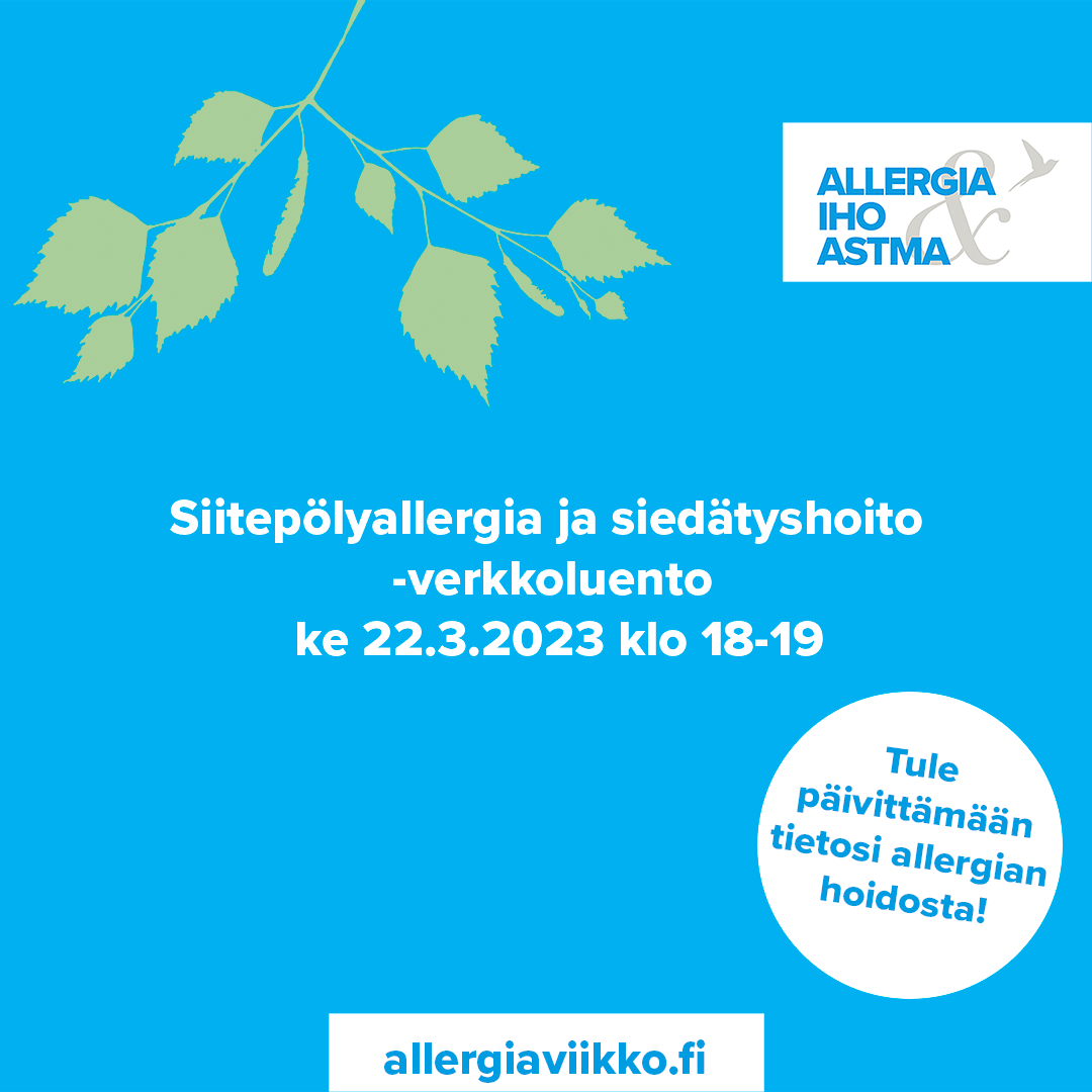 Kuvituskuvana verkkoluennon mainos.