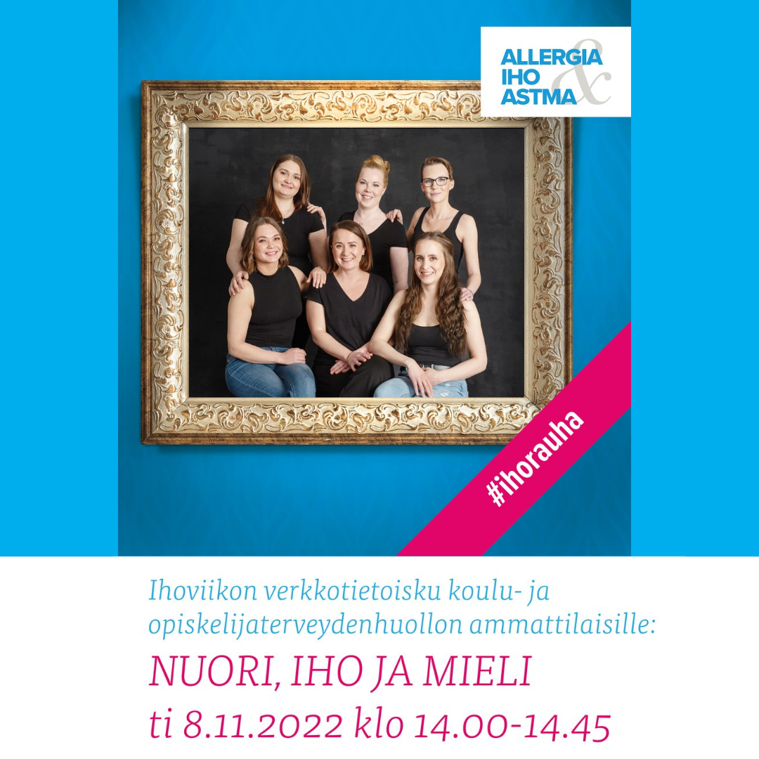 Kuvituskuvana verkkoluennon mainos.