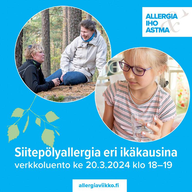 Kuvituskuvana verkkoluennon mainos.