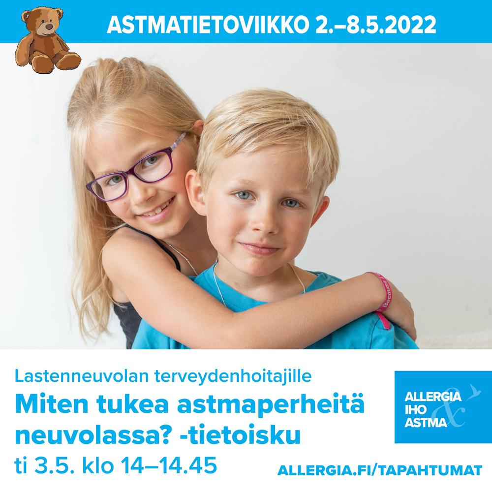 Kuvituskuvana verkkoluennon mainos.