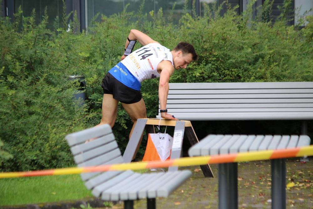 Janne Kuningas SM-sprintissä 2025. Kuvaaja Arto Laamanen.