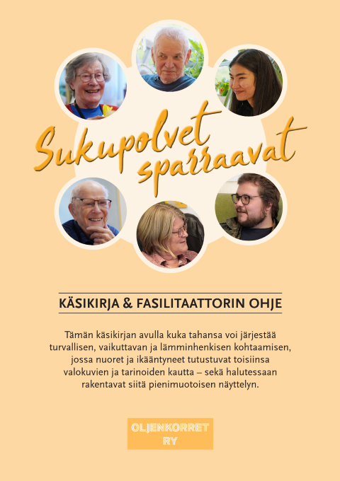 Sukupolvet sparraavat käsikirjan kansi