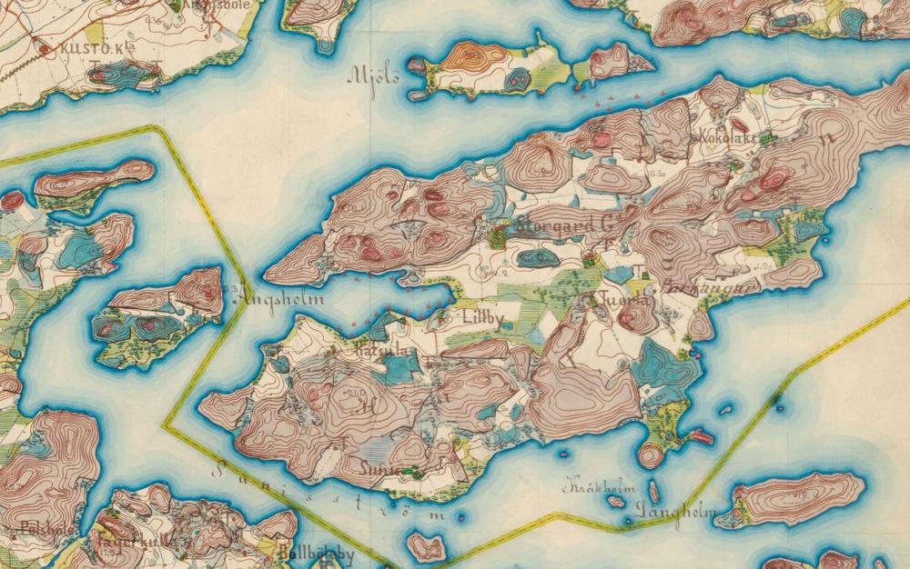 Harvaluoto vuonna 1880